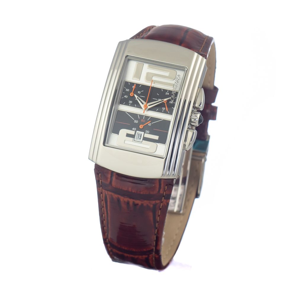 Chronotech Brown Leather Watch