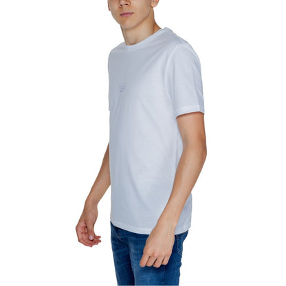 Guess White Cotton T-Shirt