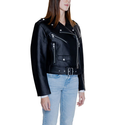 Calvin Klein Jeans Black Polyethylene Jackets & Coat