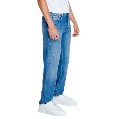 Calvin Klein Jeans Light Blue BETTER Cotton INITIATIVE Jeans & Pant