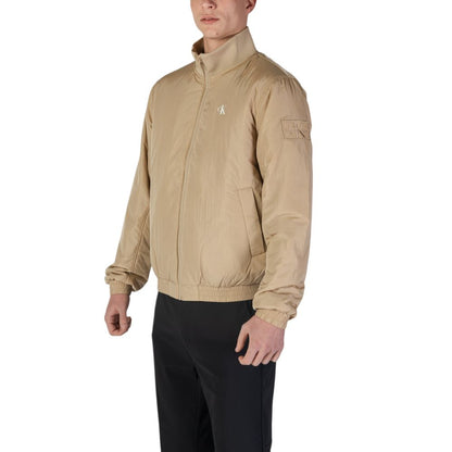 Calvin Klein Jeans Beige Polyamide Jacket