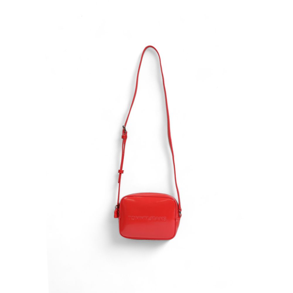 Tommy Hilfiger Red Polyethylene Handbag