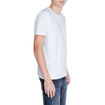 Peuterey White Cotton T-Shirt