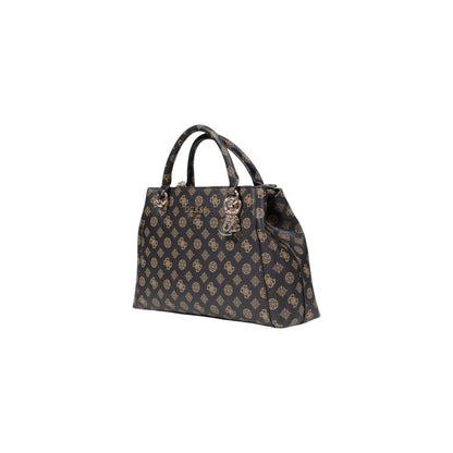 Guess Brown Polyethylene Handbag