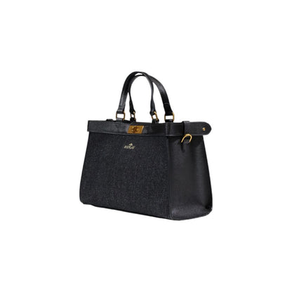 Replay Black Cotton Handbag