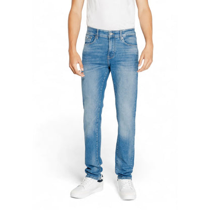 Gas Light Blue Cotton Jeans & Pant