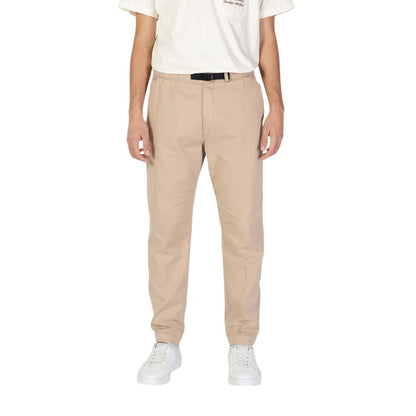 Gas Beige Cotton Jeans & Pant