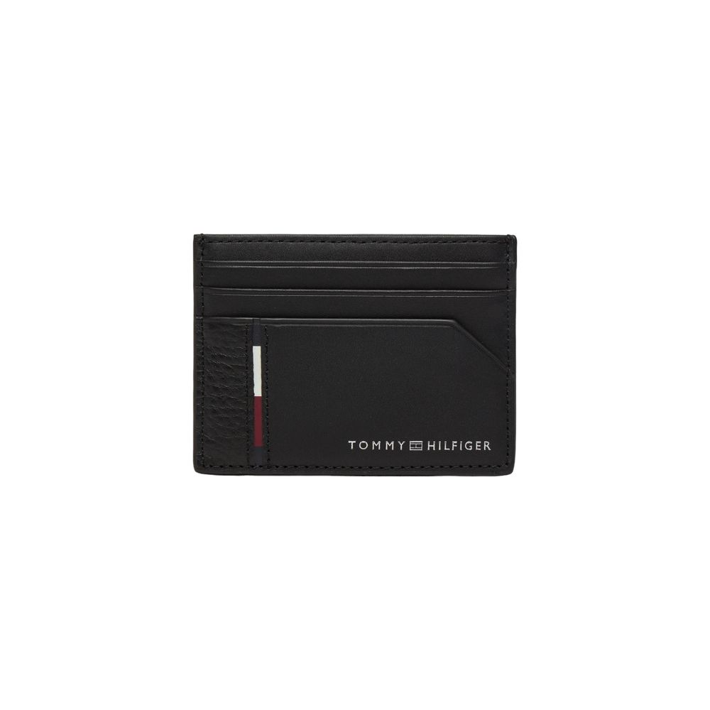 Tommy Hilfiger Black Leather Wallet