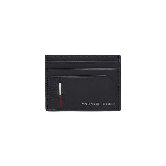 Tommy Hilfiger Blue Leather Wallet