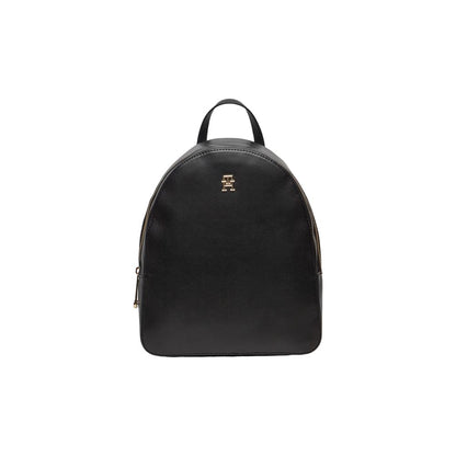 Tommy Hilfiger Black Polyethylene Backpack