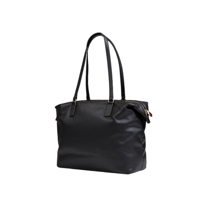 Tommy Hilfiger Black Recycled Polyester Handbag