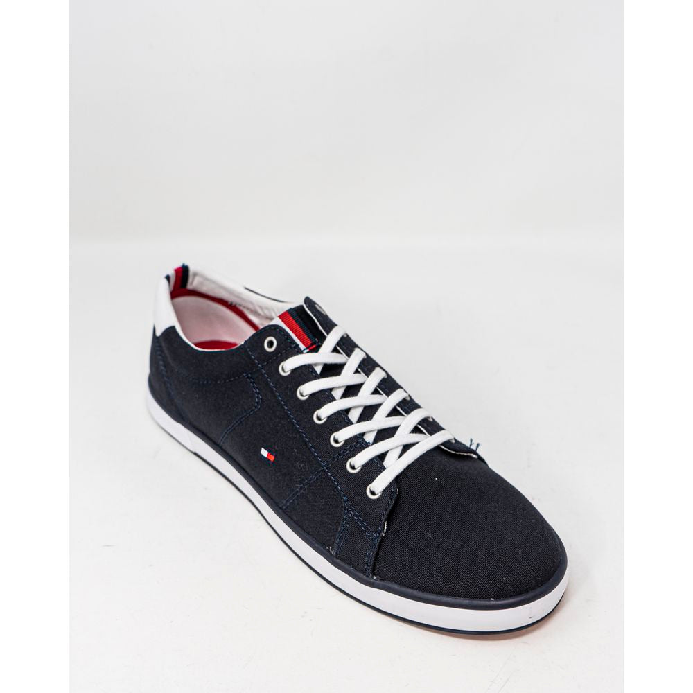 Tommy Hilfiger Blue Cotton Sneaker