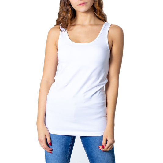 Only White Cotton Tops & T-Shirt