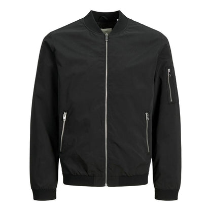 Jack Jones Black Polyester Jacket