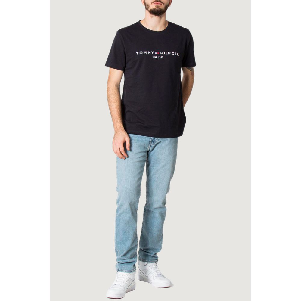 Tommy Hilfiger Blue Cotton T-Shirt