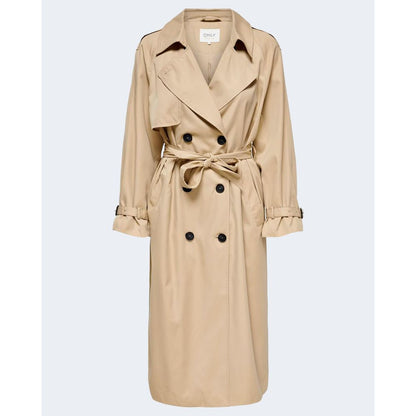 Only Beige Polyester Jackets & Coat