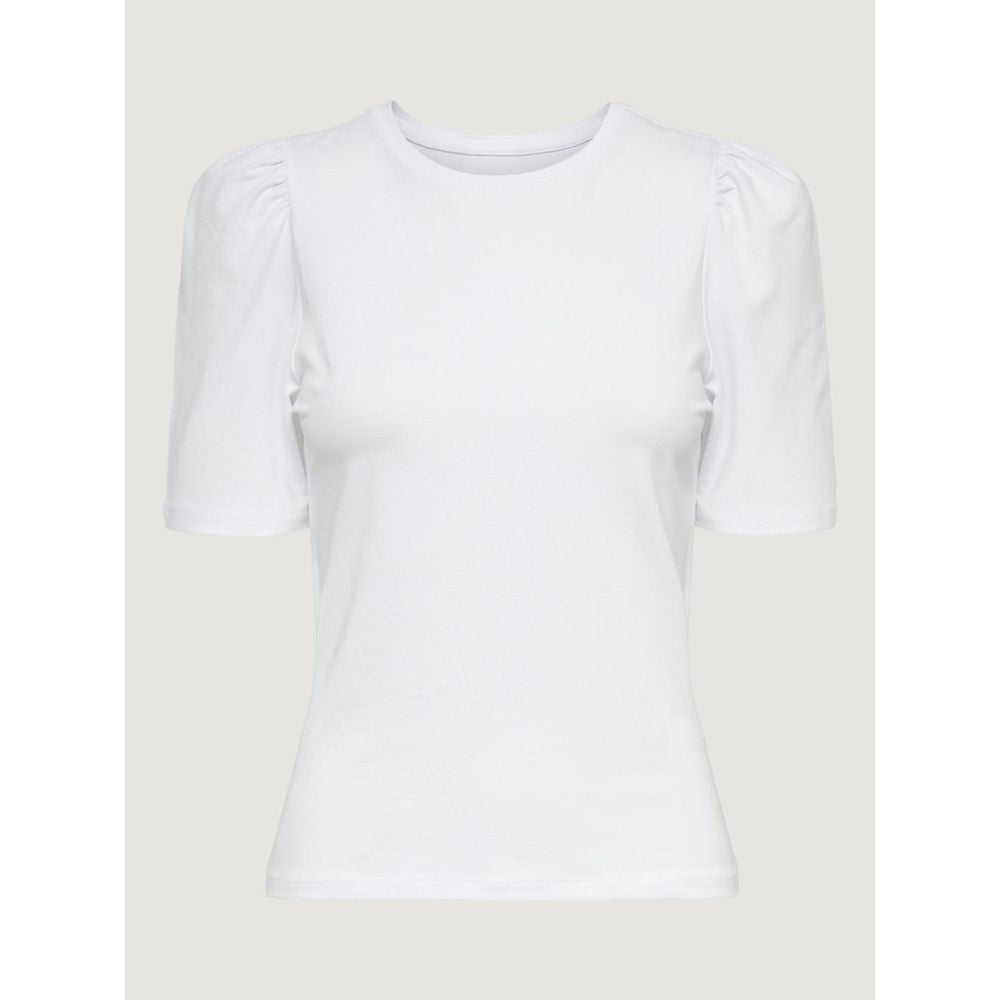 Only White Cotton Tops & T-Shirt