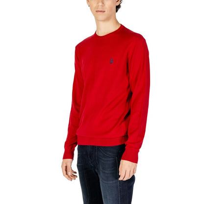 U.S. POLO ASSN. Red Cotton Sweater