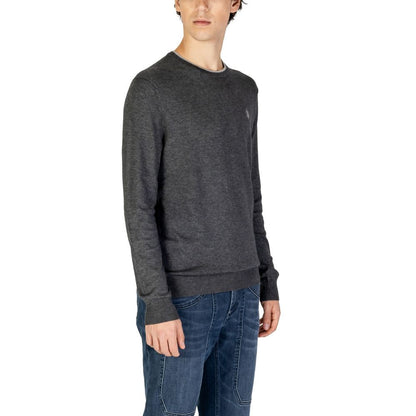 U.S. POLO ASSN. Gray Viscose Sweater