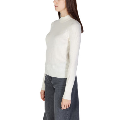 Only Cream Viscose Sweater