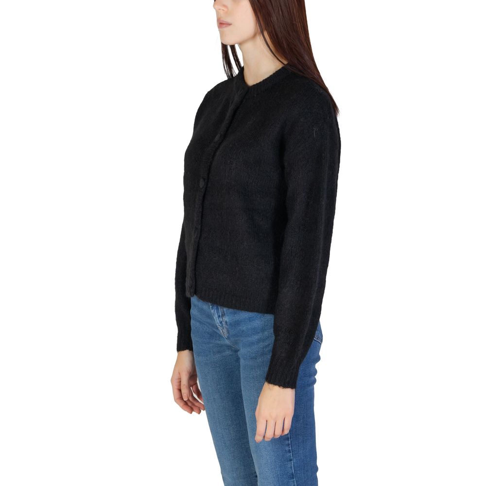 Only Black Recycled Polyester Cardigan