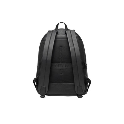 Tommy Hilfiger Black Polyethylene Backpack