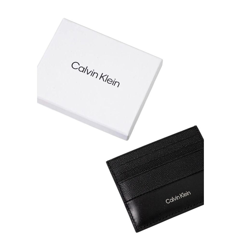 Calvin Klein Black Leather Wallet