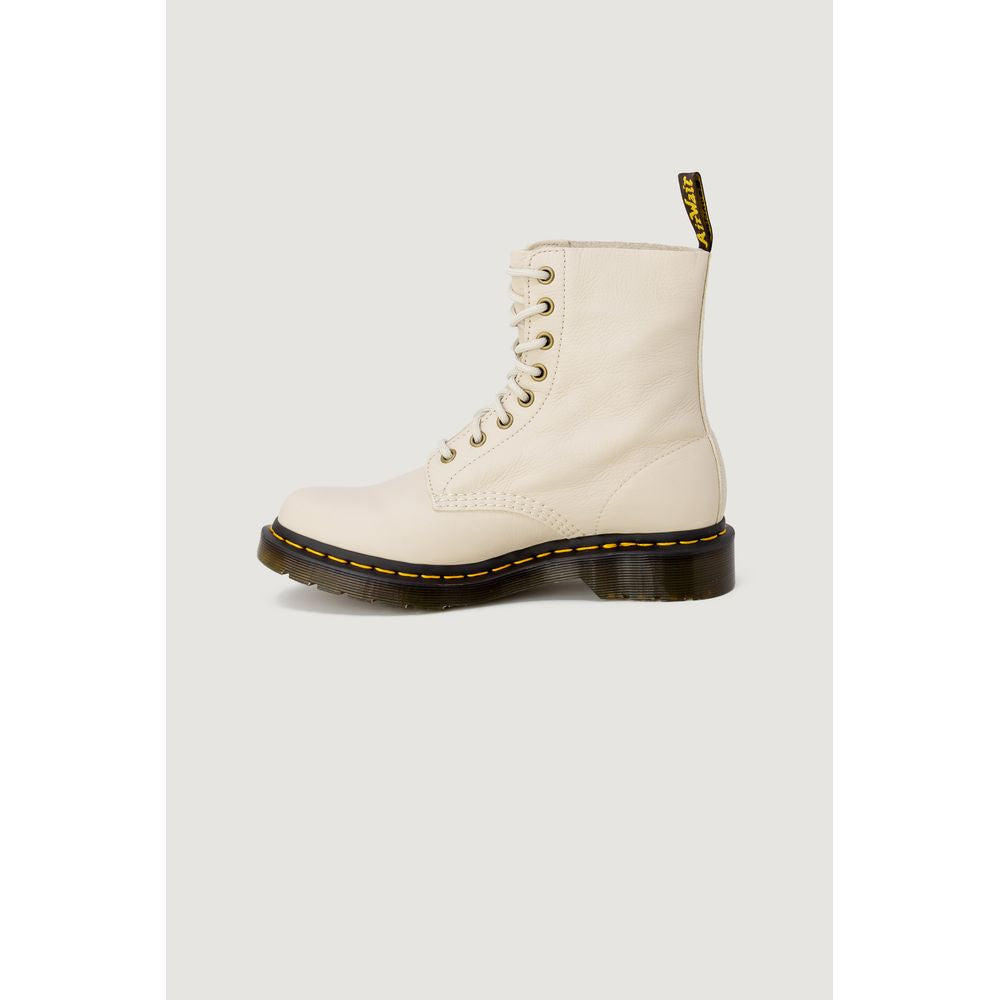 Dr. Martens Beige Leather Boot