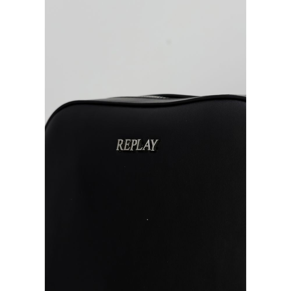 Replay Black Polyethylene Handbag