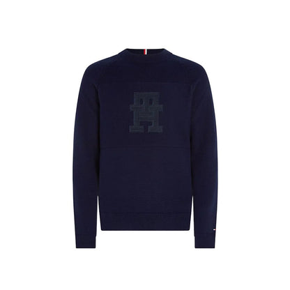 Tommy Hilfiger Blue Cotton Sweater