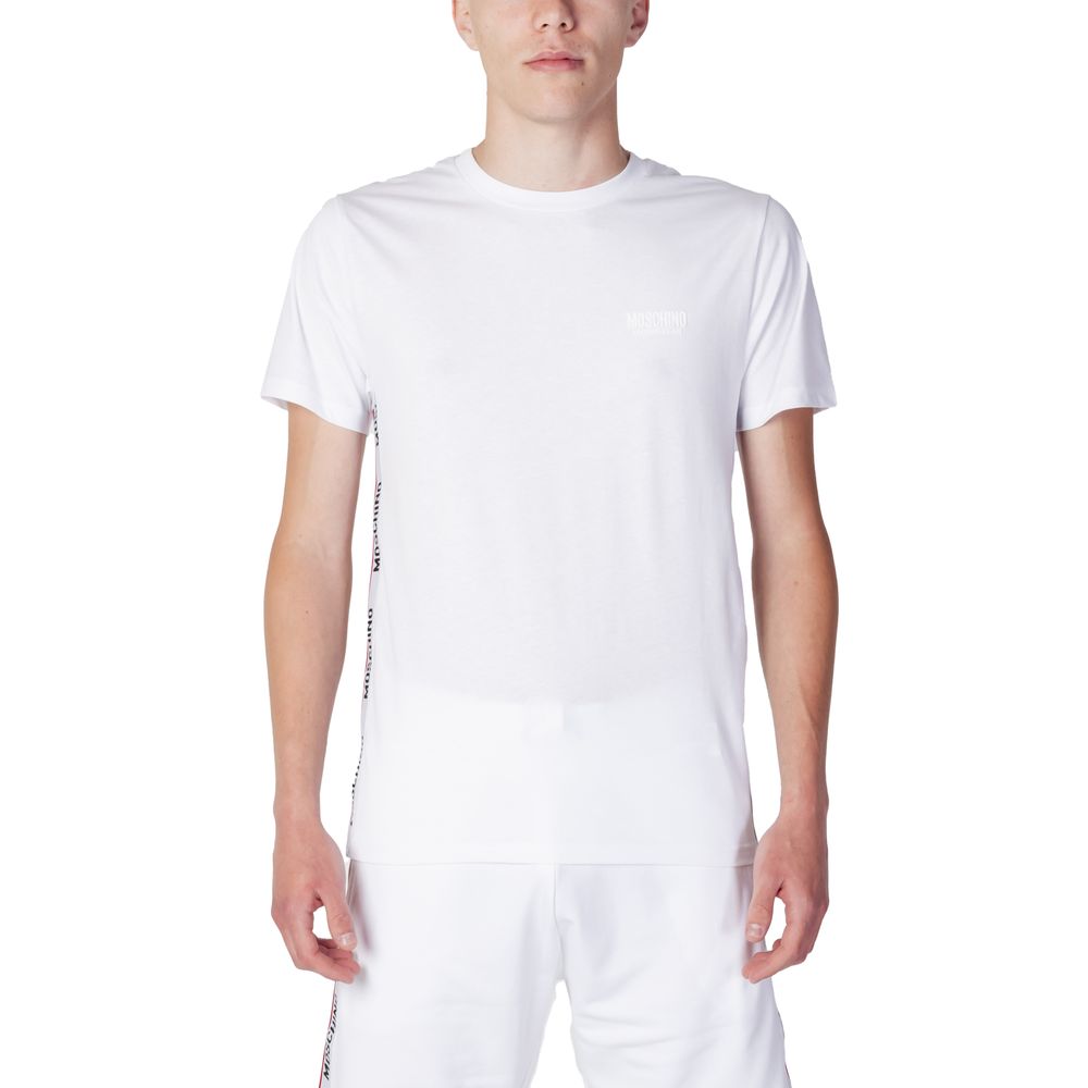 Moschino White Cotton T-Shirt