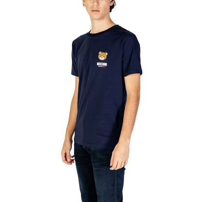 Moschino Blue Cotton T-Shirt