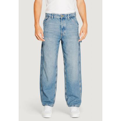 Jack Jones Blue Cotton Jeans & Pant