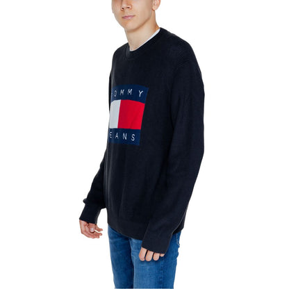 Tommy Hilfiger Jeans Black Organic Cotton Sweater