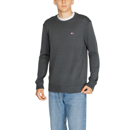 Tommy Hilfiger Jeans Gray Organic Cotton Sweater