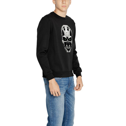 Antony Morato Black Cotton Sweater