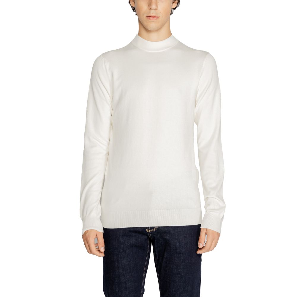 Antony Morato Cream Viscose T-Shirt