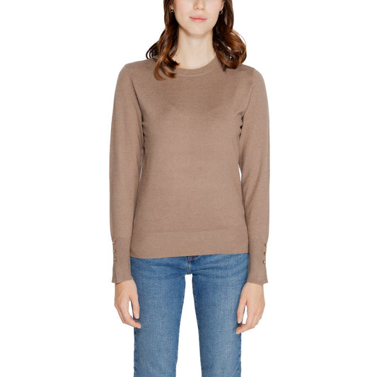 Jacqueline De Yong Gray Viscose Tops & T-Shirt