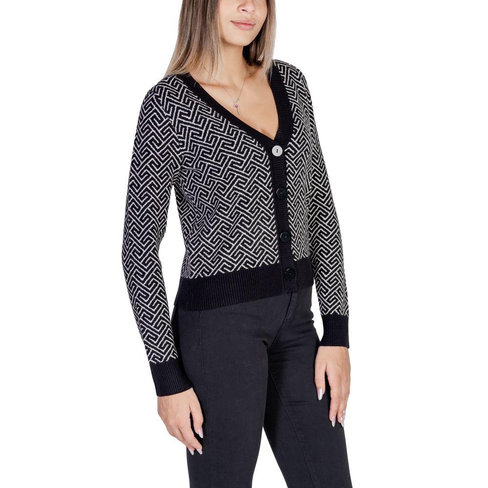 Vero Moda Black Viscose Cardigan