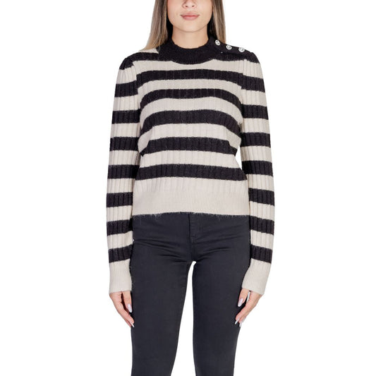 Vero Moda Beige Polyester Sweater