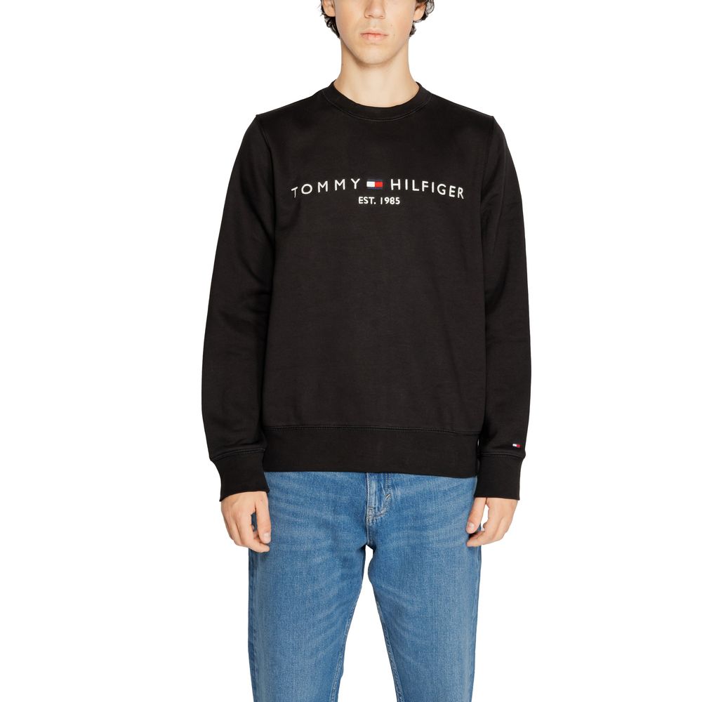 Tommy Hilfiger Jeans Black Cotton Sweater