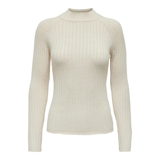 Jacqueline De Yong Beige Viscose Tops & T-Shirt