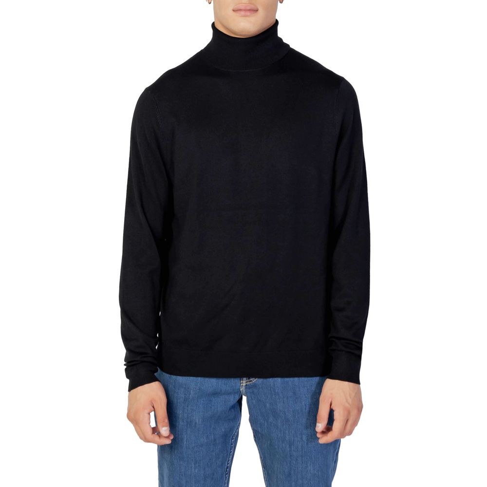 Only & Sons Black Viscose Sweater