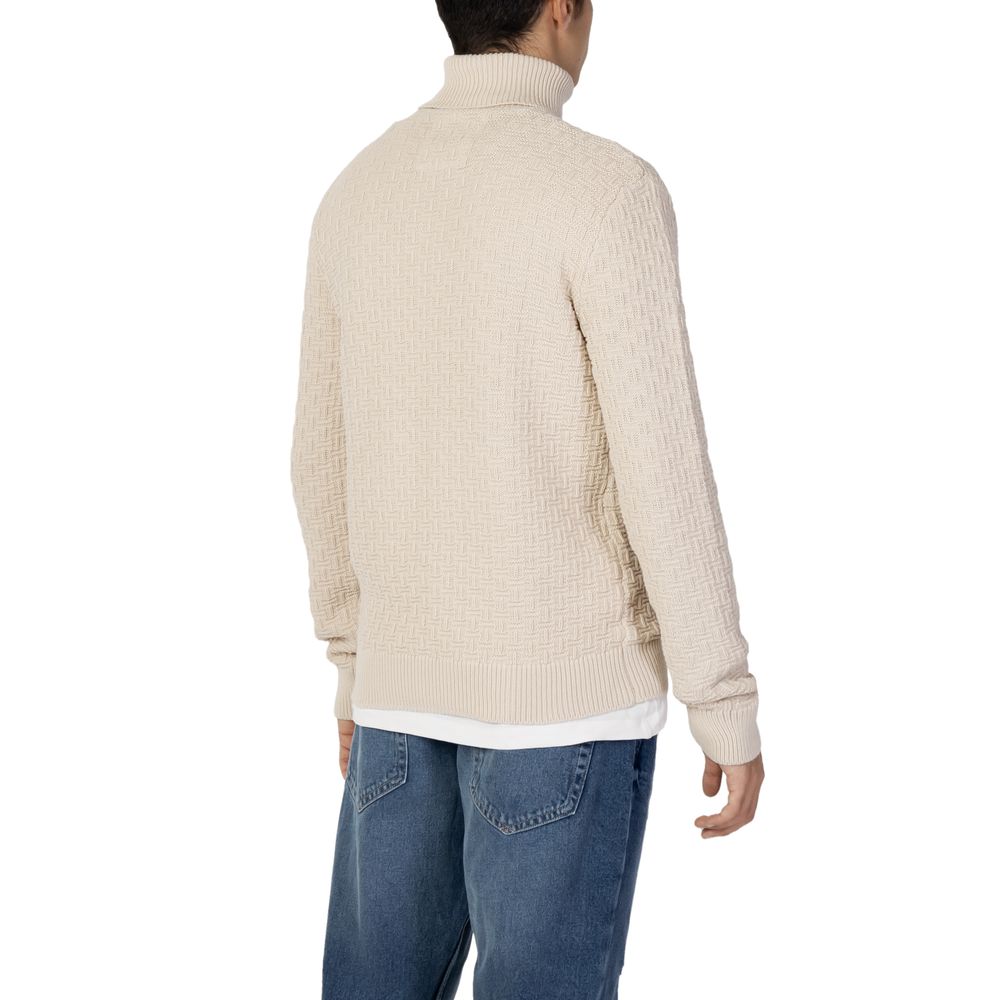 Only & Sons Beige Cotton Sweater