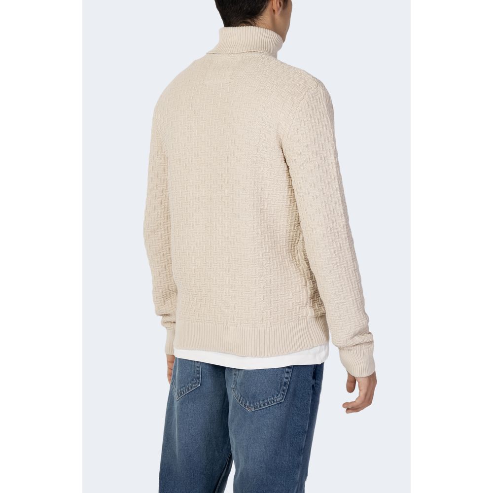 Only & Sons Beige Cotton Sweater