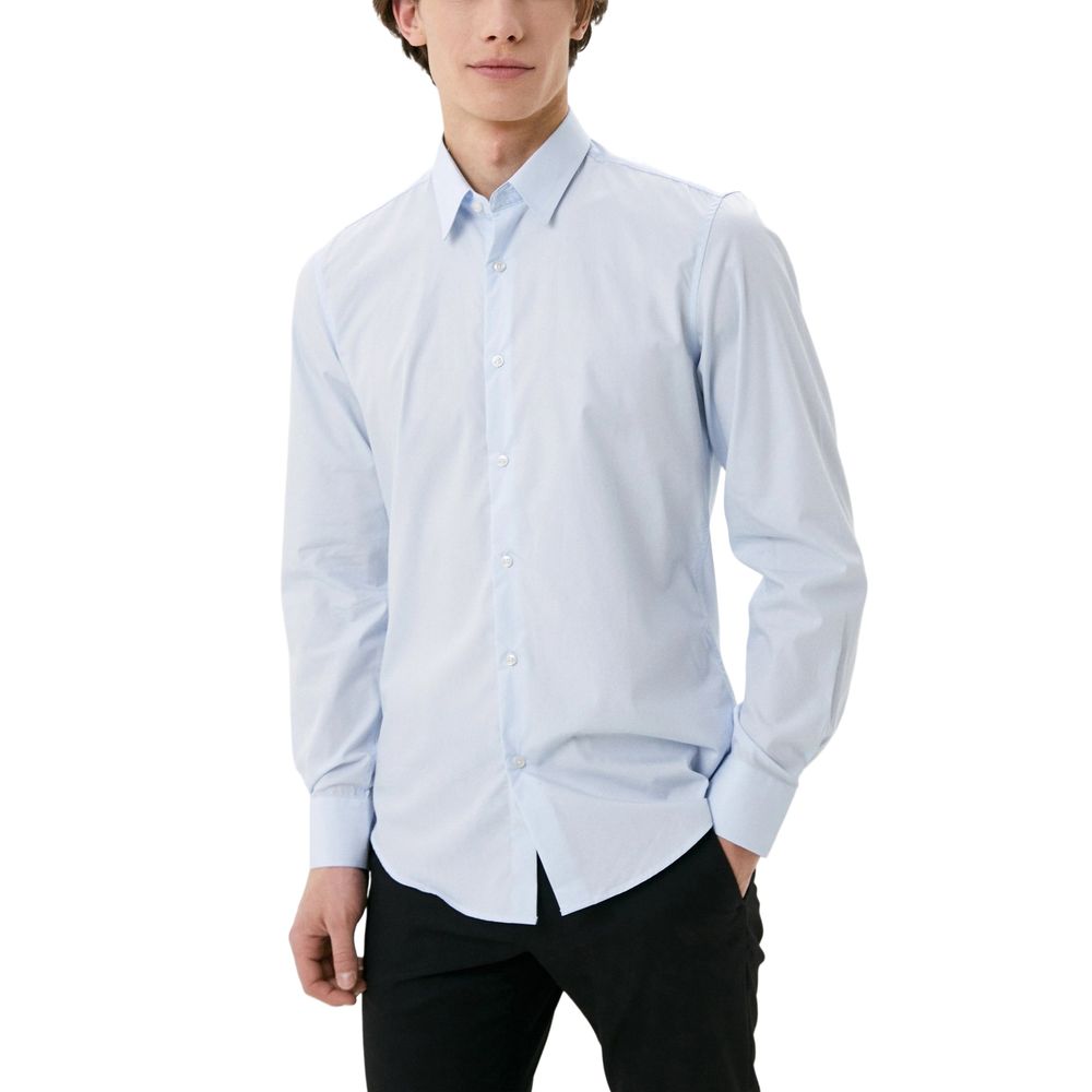 Antony Morato Blue Cotton Shirt