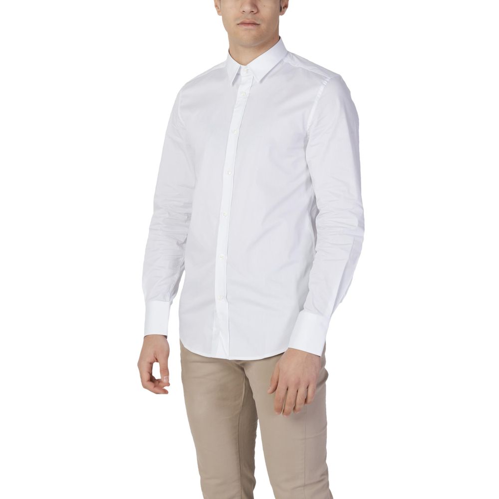 Antony Morato White Cotton Shirt