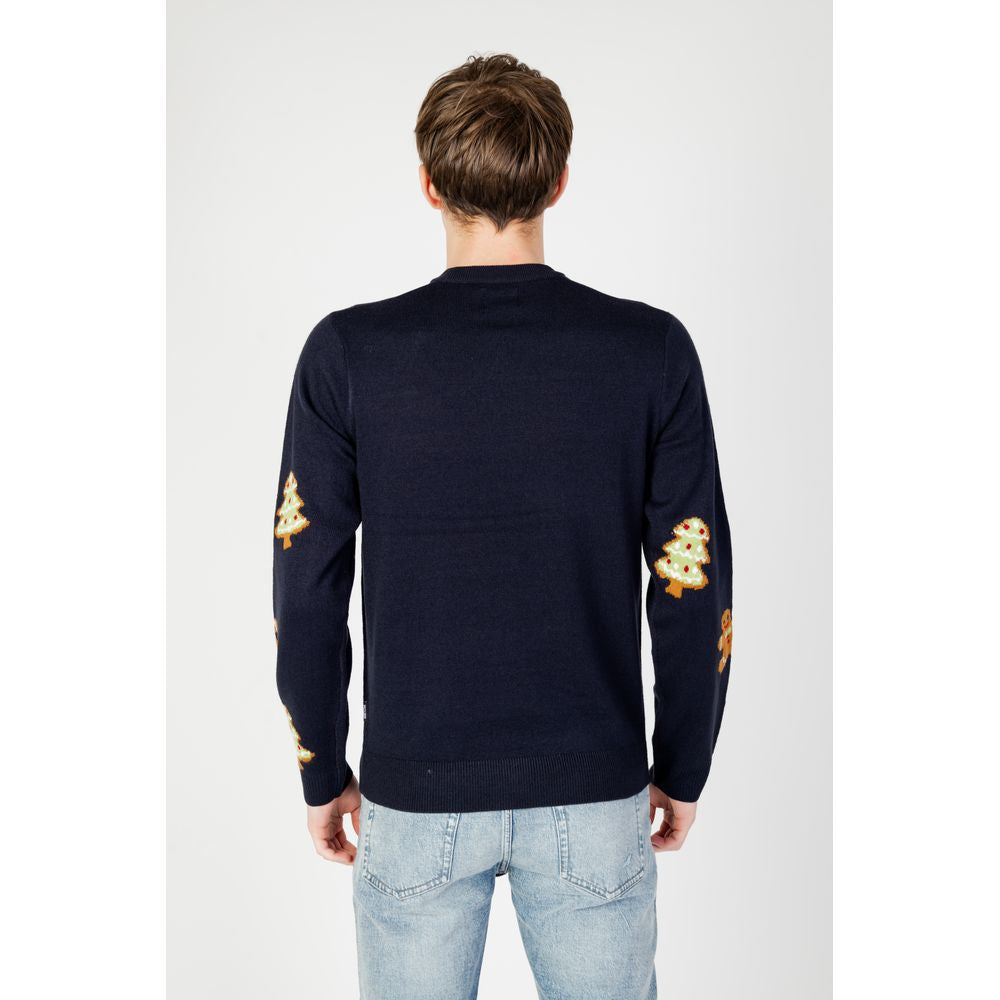 Only & Sons Blue Acrylic Sweater