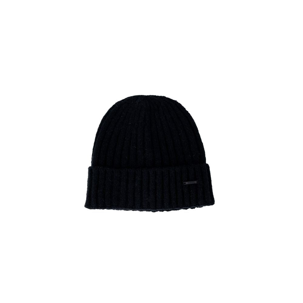 Antony Morato Black Acrylic Hats & Cap