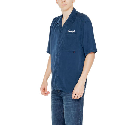 Tommy Hilfiger Jeans Blue Lyocell Shirt